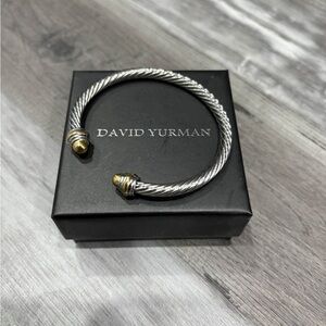 David Yurman Gold Tip Braclet